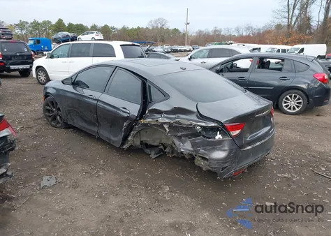 2015 Chrysler 200 S from USA, damaged, VIN 1C3CCCBG0FN511322